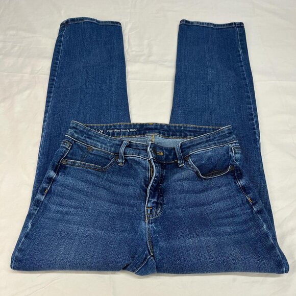 Talbots Flawless High-Rise Barely Boot Jeans | Petite Size 2P - Picture 1 of 5